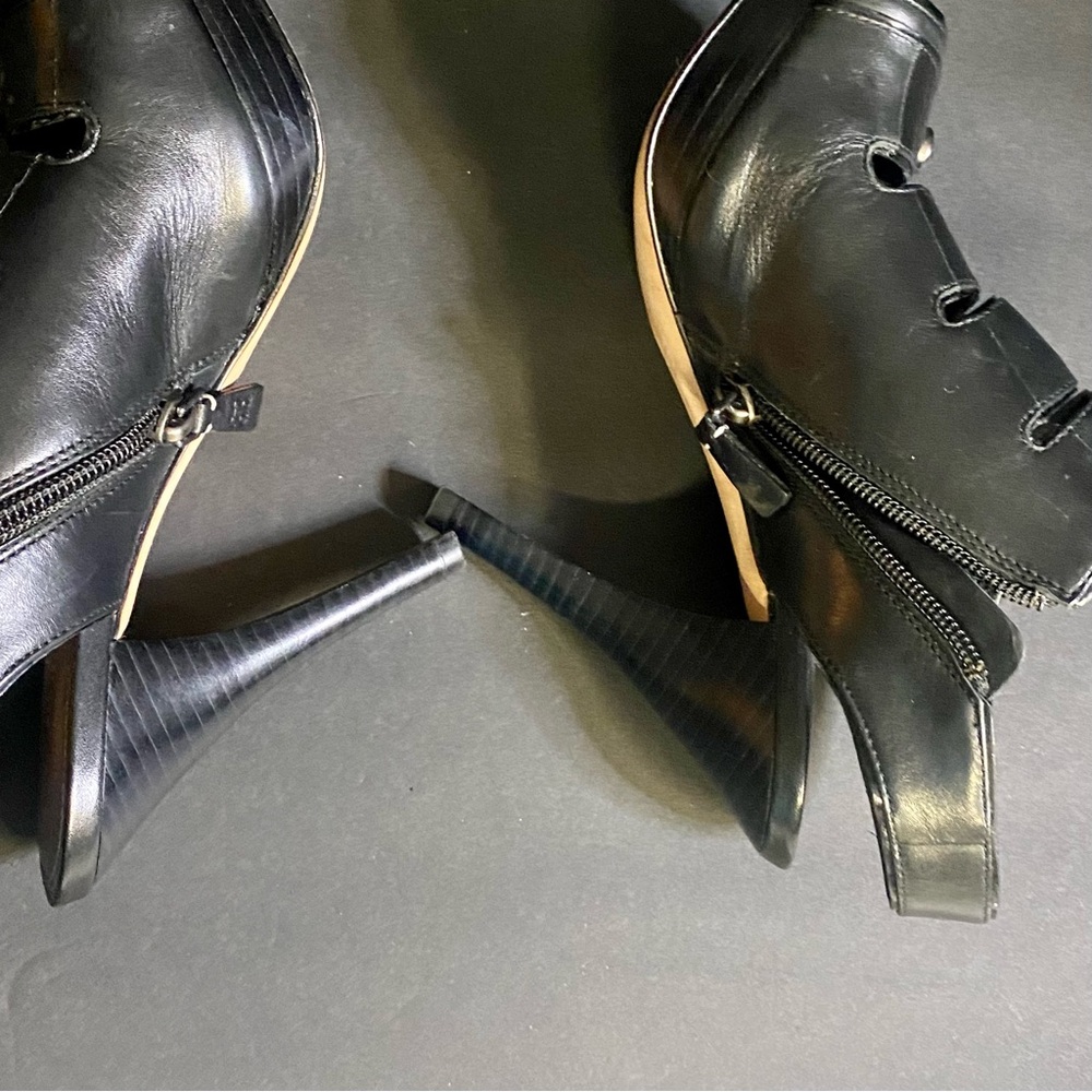 Coach Black Strappy Heels - Picture 8 of 14
